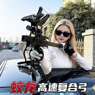 复合弓新连发钢珠两用激光高精度