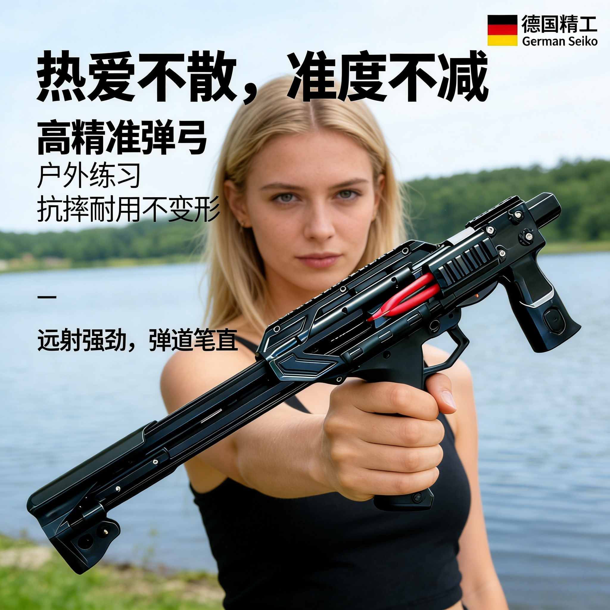 竞技练习德国精工连发复合弓精准