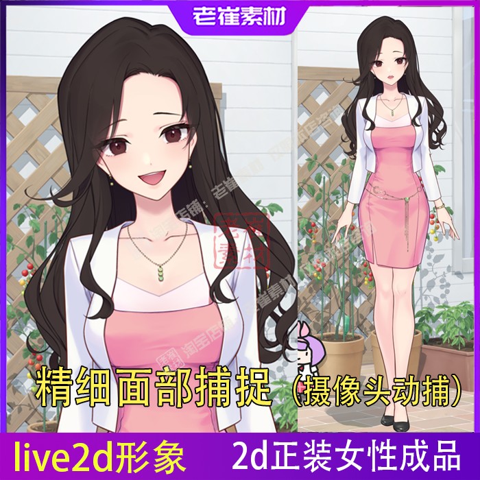 live2d虚拟主播小电人皮套