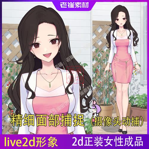 live2d虚拟主播小电人皮套