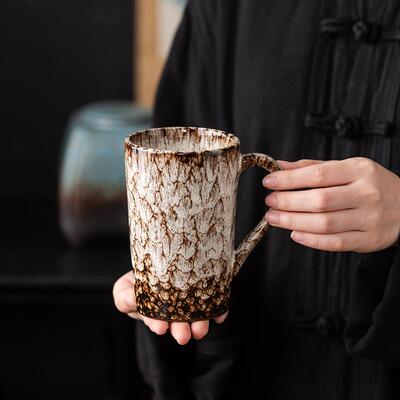 窑变马克杯喝茶陶瓷水杯