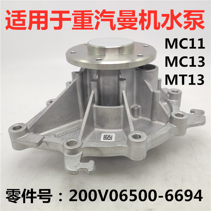 适用重汽曼国五430天然气LNG斯太尔豪瀚N7G汕德卡豪沃T7H原厂水泵
