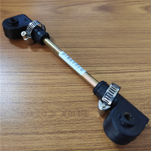 适用于德龙X3000新M3000驾驶室前气囊高度阀调节杆前悬调节支撑杆