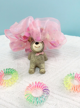 invisibobble新款发饰七彩梦想魔发礼盒4入柔软舒适添一抹亮色