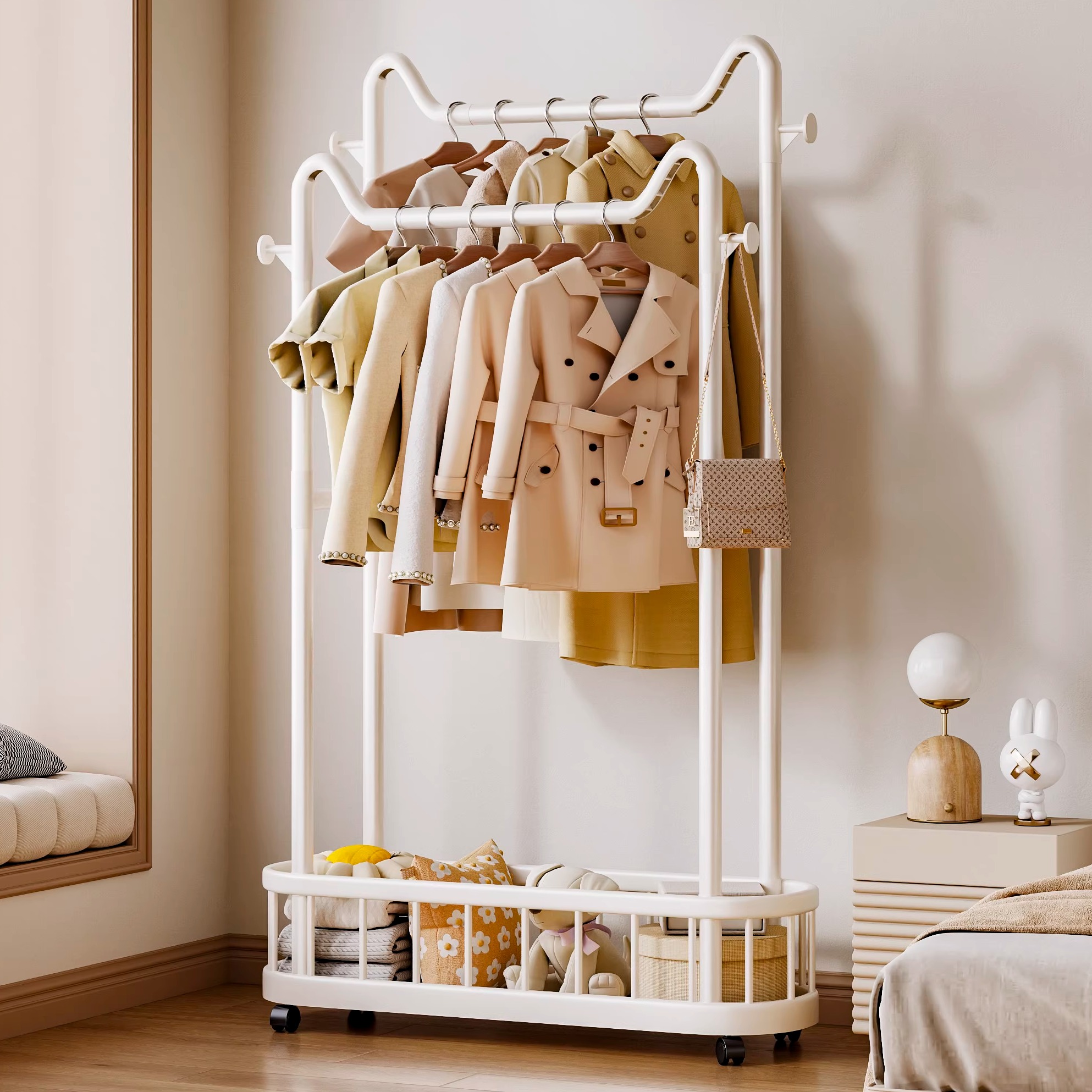 挂衣架卧室落地衣帽架