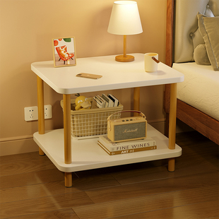 床头柜可移动卧室边几简约现代小型置物架简易床边收纳柜小茶几