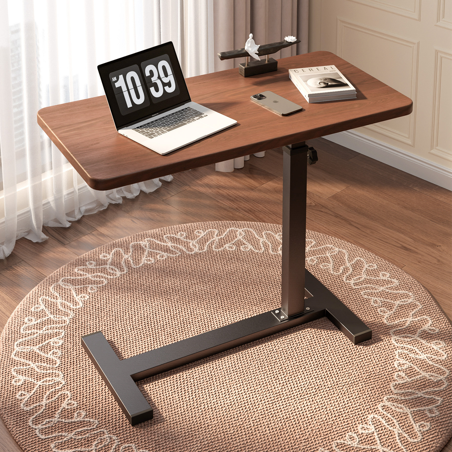 可移动升降电脑桌客厅沙发边几