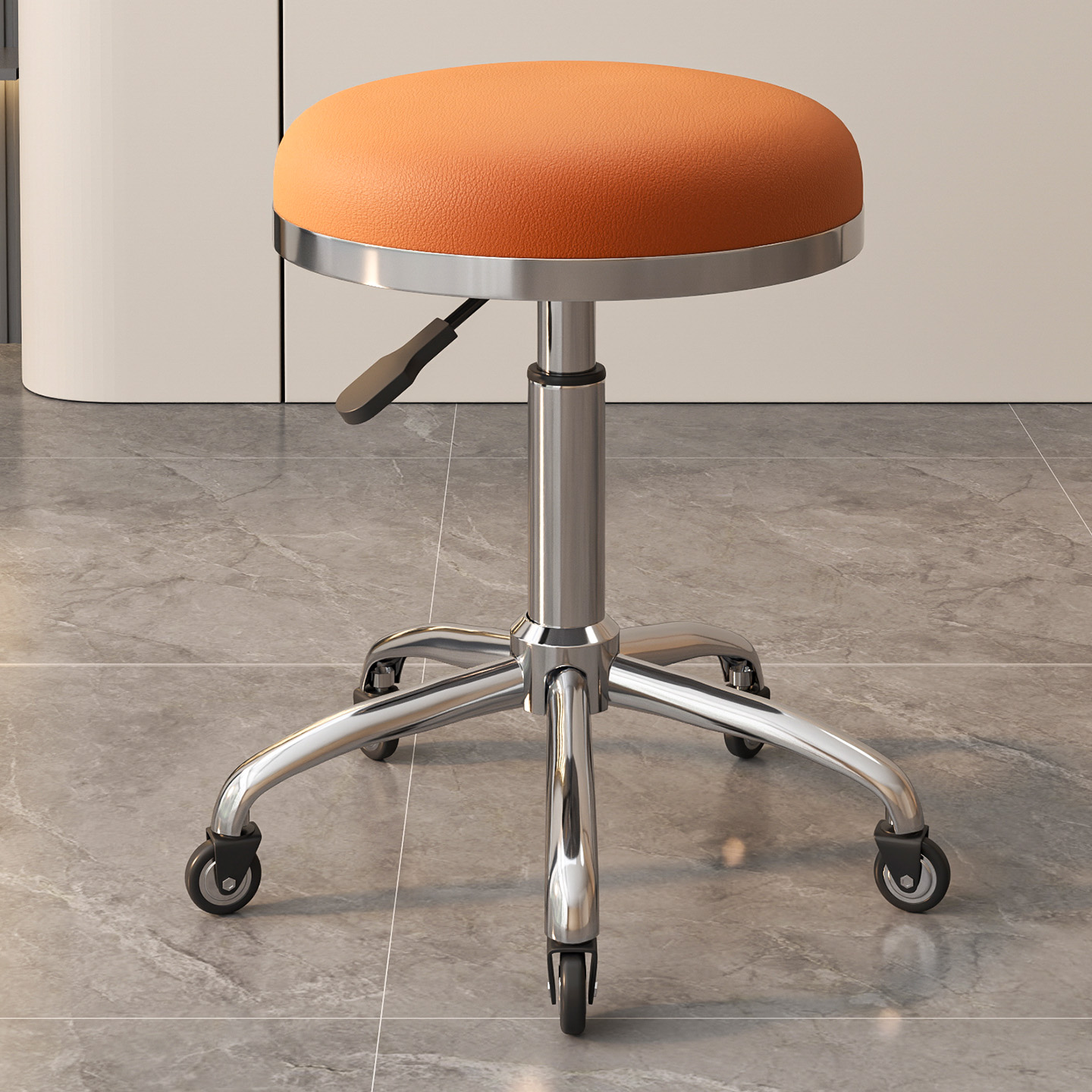 美容椅发廊剪发大工凳理髲店椅子美发店旋转升降圆凳子美容店专用