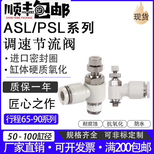 PSL可调速节流阀ASL 4M5A 401A 402A 6M5A 601A 602A 603A 604A