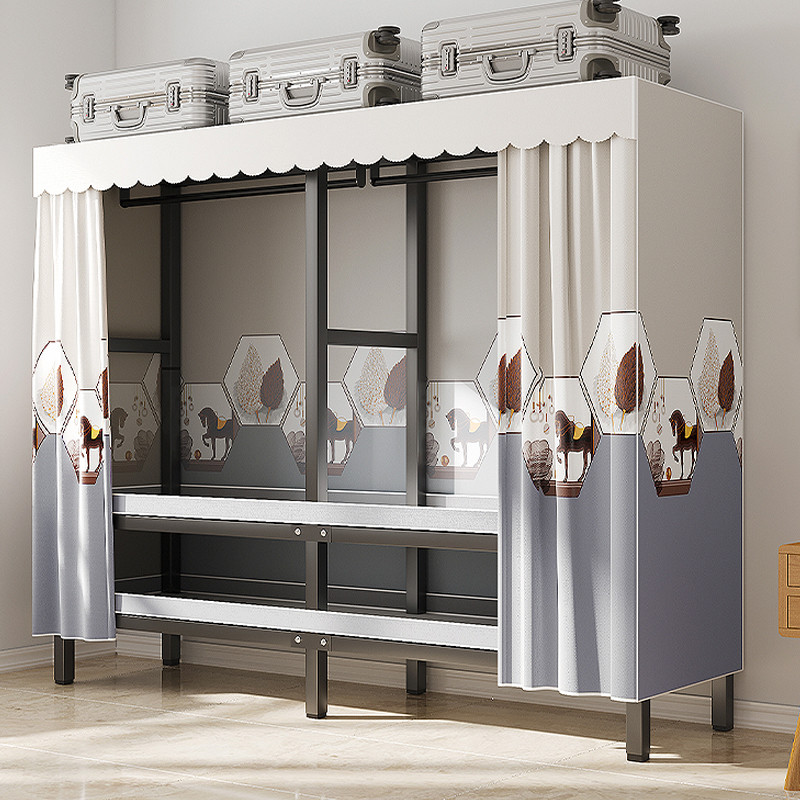 免安装可折叠布衣柜简约现代