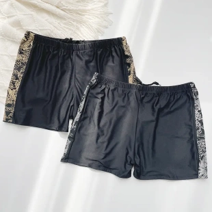 男防尴尬男士 温泉专业游泳装 泳衣夏季 加肥大码 备系带 2023新款 泳裤