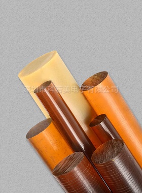 PEI棒料厂家__茶红色半透明PEI圆棒