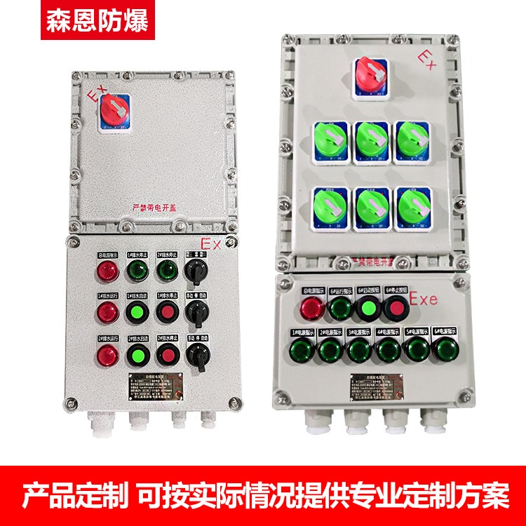 防爆配电箱照明动力仪表接线箱 控制检修电源插座箱 不锈钢配电柜