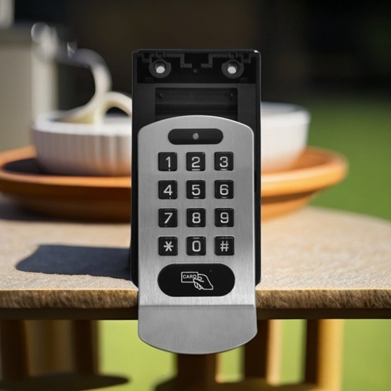 拉手式不锈钢电子密码柜子锁健身房浴室桑拿感应密码锁衣柜家具锁