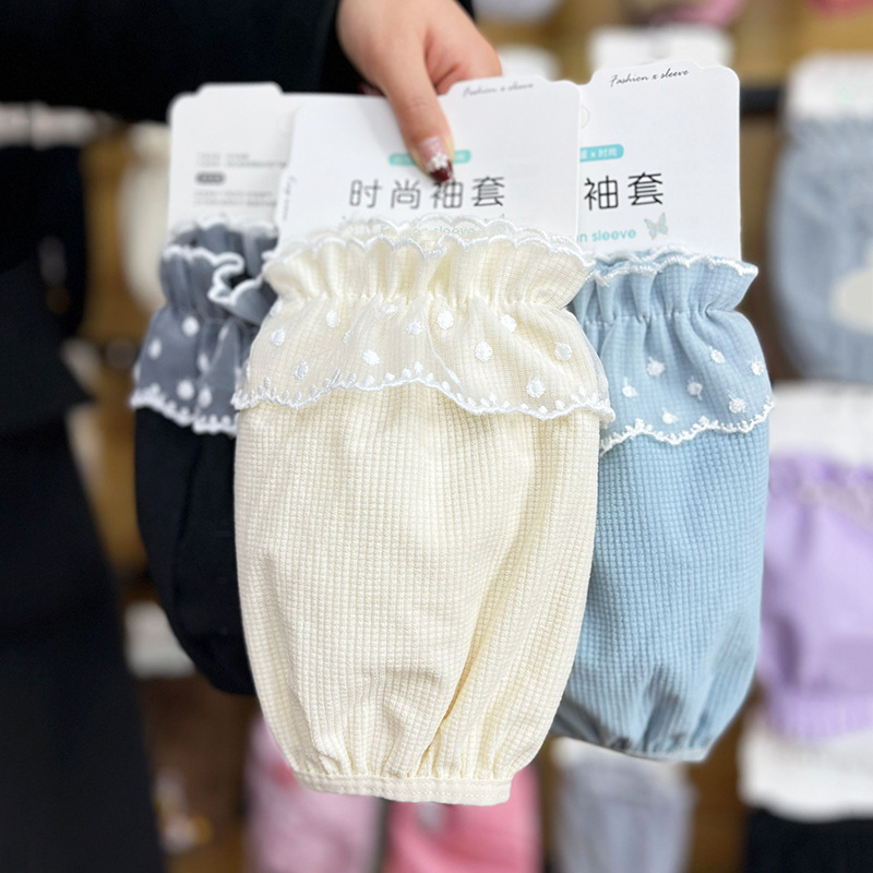 秋冬新款网红护袖羽绒服防污脏花