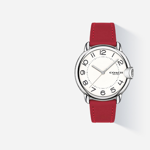 COACH蔻驰手表ARDEN红色小C耳石英表送女生女神节礼物14503724