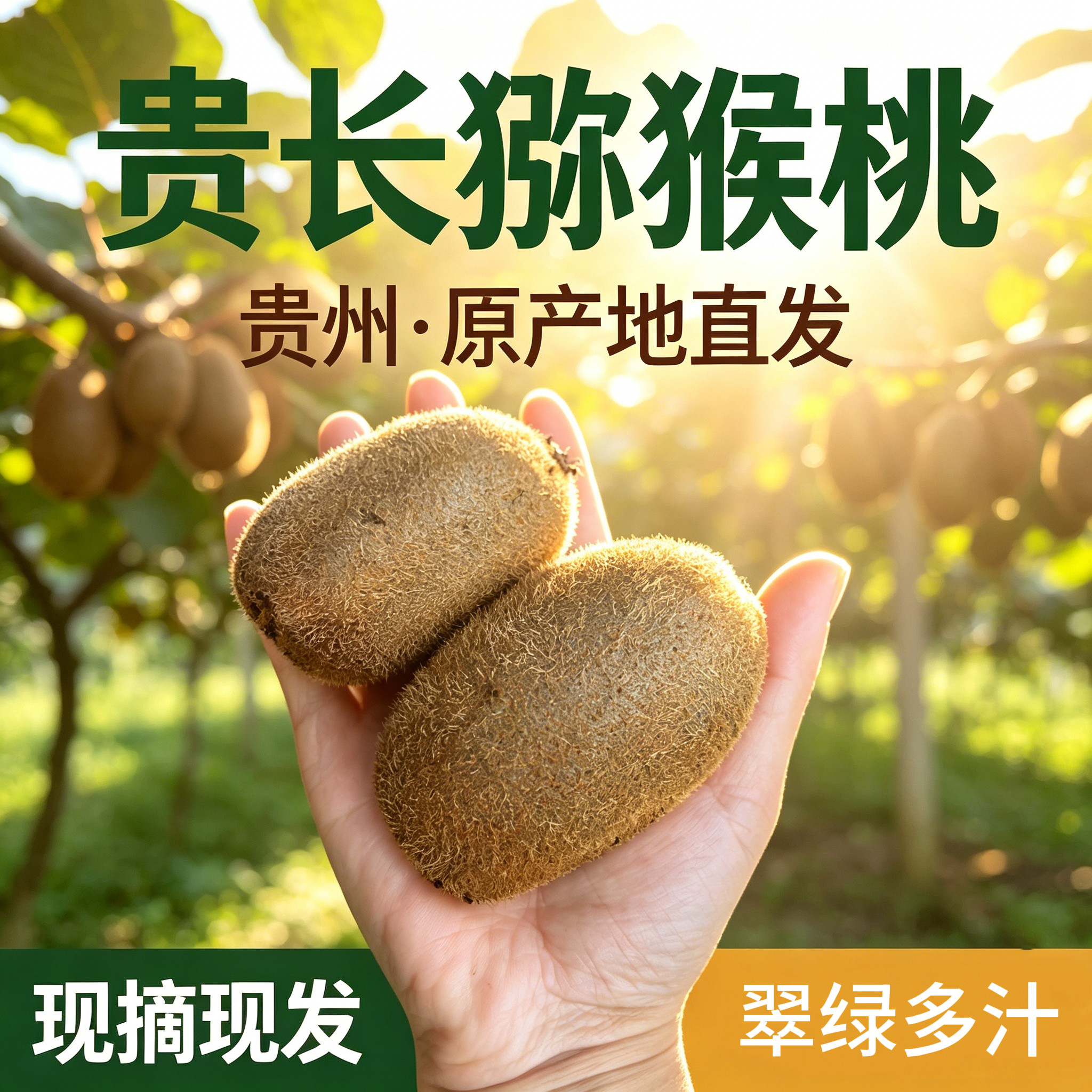 贵州贵长猕猴桃奇异果