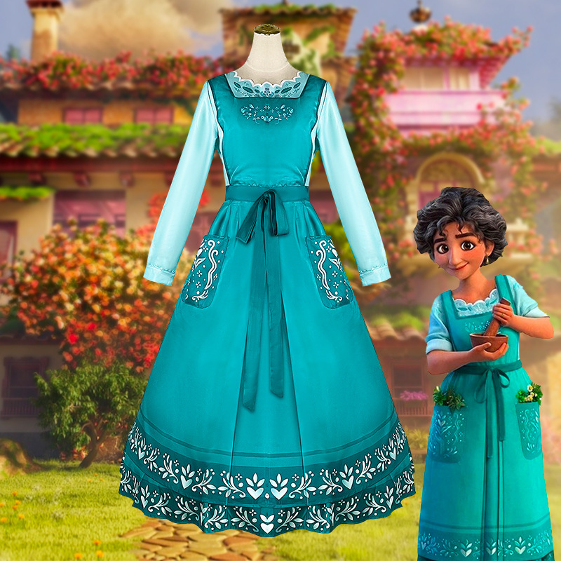 万圣节魔法满屋cos服米拉贝尔妈妈胡丽叶塔套装cosplay女装表演服