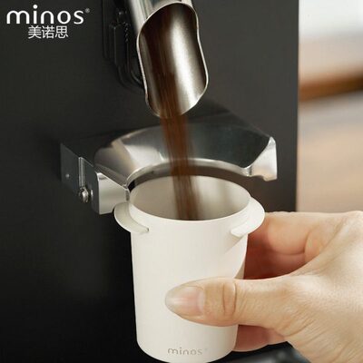 美诺思minos 不锈钢接粉杯 咖啡机磨豆机接粉器咖啡闻香杯58mm