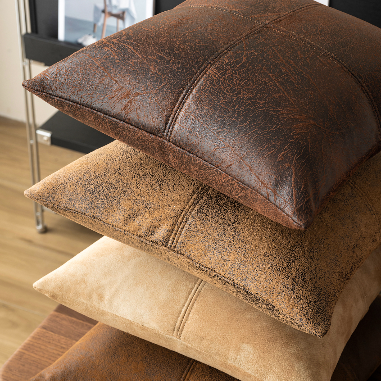 SILVERFROST复古怀旧鹿皮绒抱枕