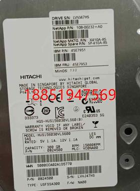 etApp X410A-R5 108-00232 45E7951 45E7953 300G15KSAS硬盘现