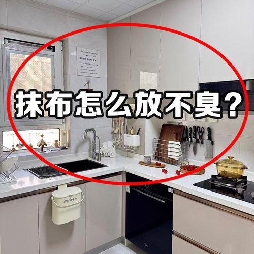 水槽抹布怎么收纳？吸盘抹布沥水架厨房多功能海绵收纳浴缸置物架