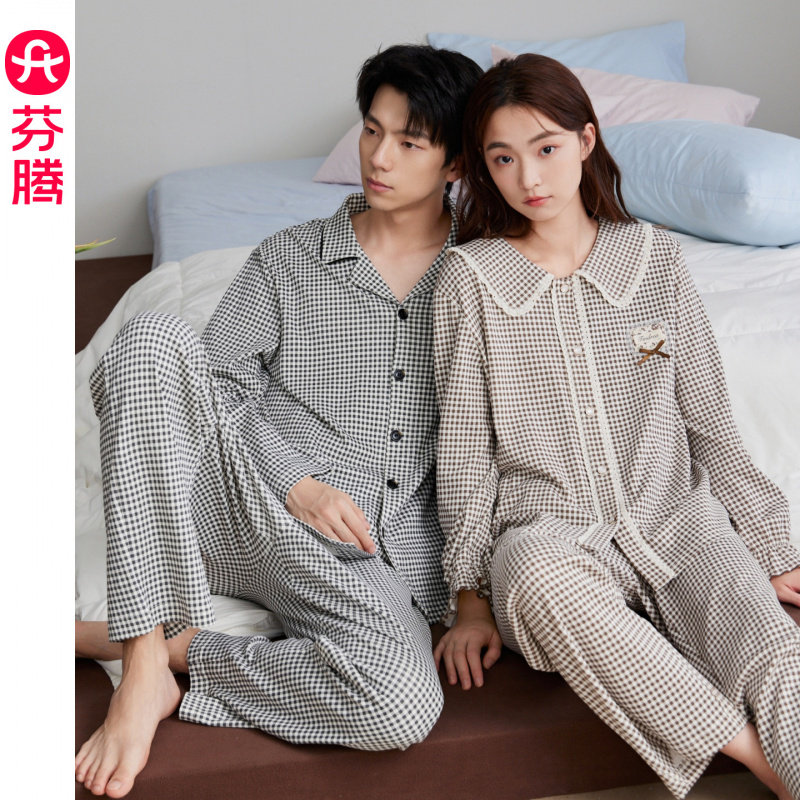 芬腾睡眠棉情侣睡衣24图片