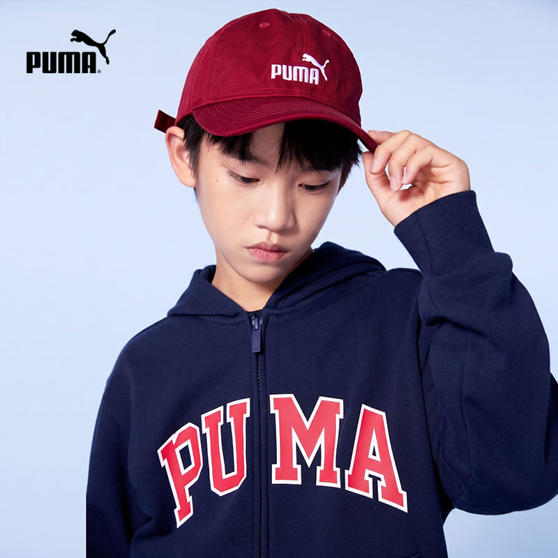 PUMA彪马儿童帽子新款男童女童棒球帽鸭舌帽时尚户外防晒遮阳帽图片