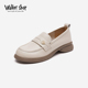 休闲单鞋 Walker 新款 复古英伦一脚蹬懒人鞋 Shop乐福鞋 女2025春季