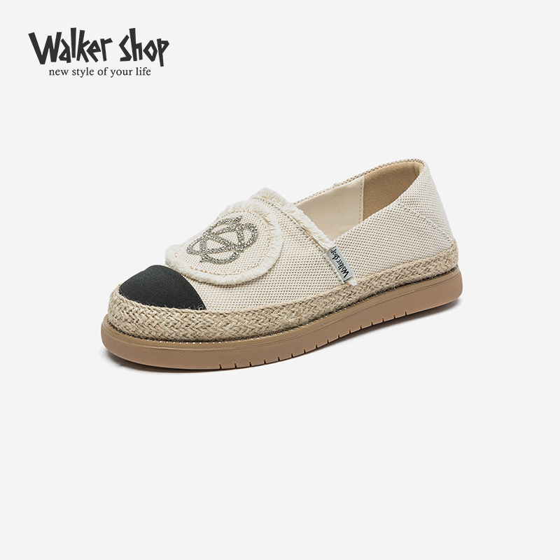 WalkerShop2025春季新款渔夫鞋