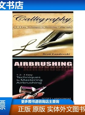 Calligraphy & Airbrushing: 1-2-3 Easy Techniques to Mast