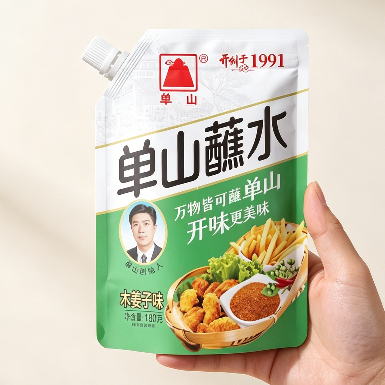 单山蘸水木姜子味辣椒面160g贵州蘸水蘸料火锅烧烤辣椒粉开胃解腻