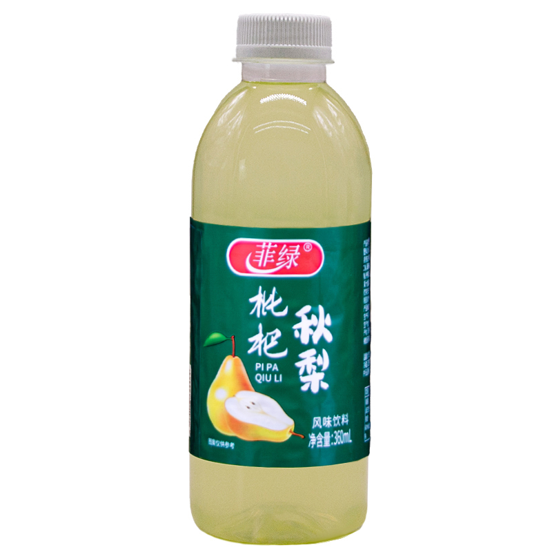 菲绿枇杷炖梨风味饮料360ml*整箱装特价厂家直销