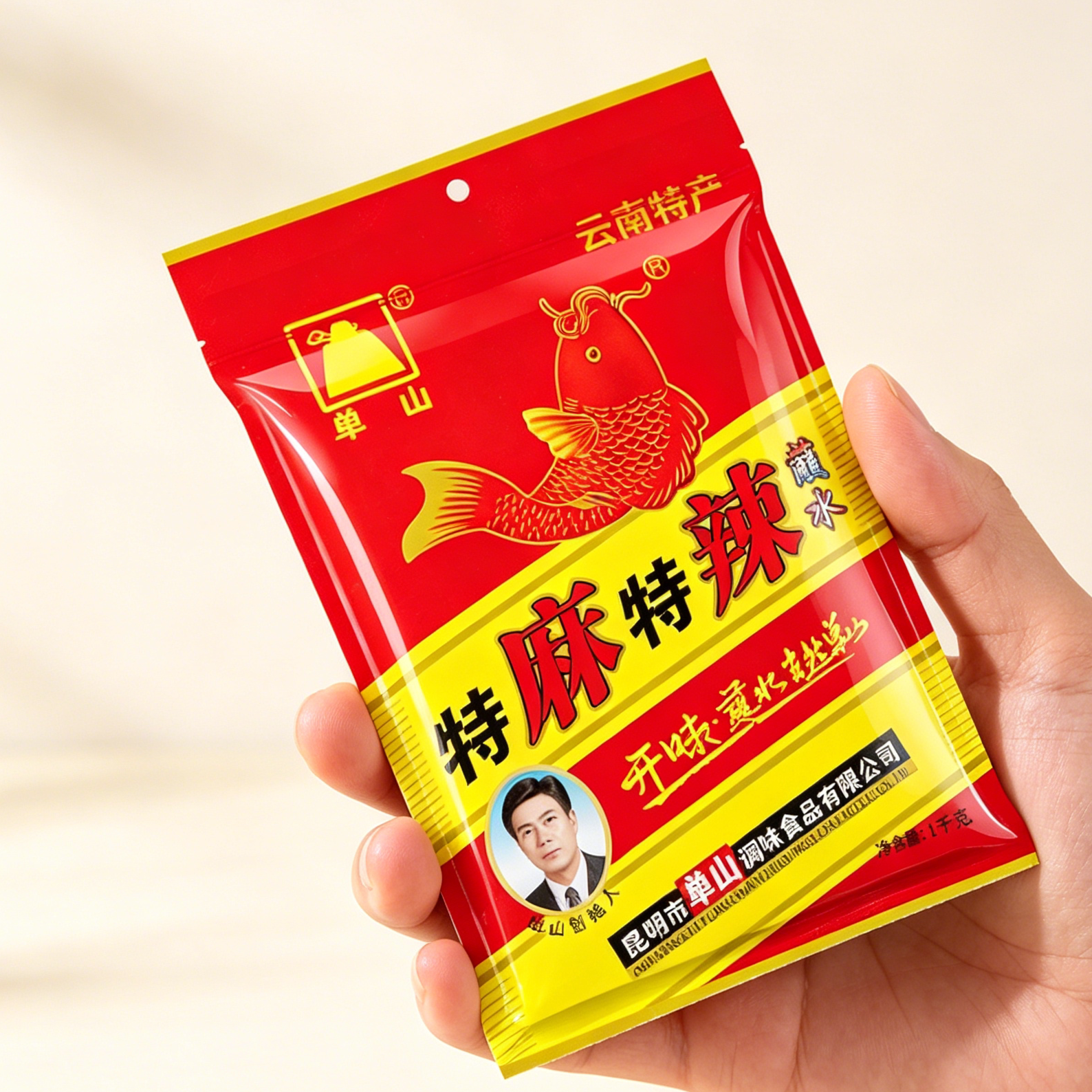 单山蘸水特麻特辣干辣椒粉辣椒面烧烤火锅蘸料餐饮调味料云南特产