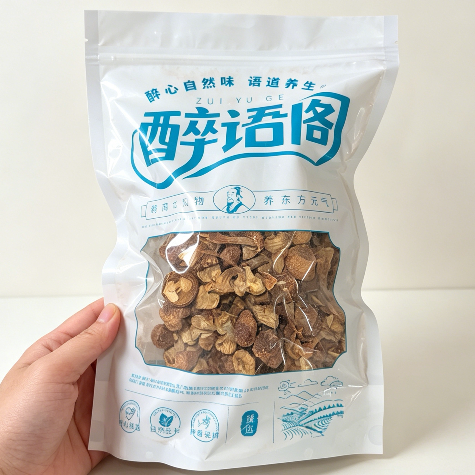 醉语阁姬松茸干货当季山菌云南特产非野生菌蘑菇煲汤料火锅食材