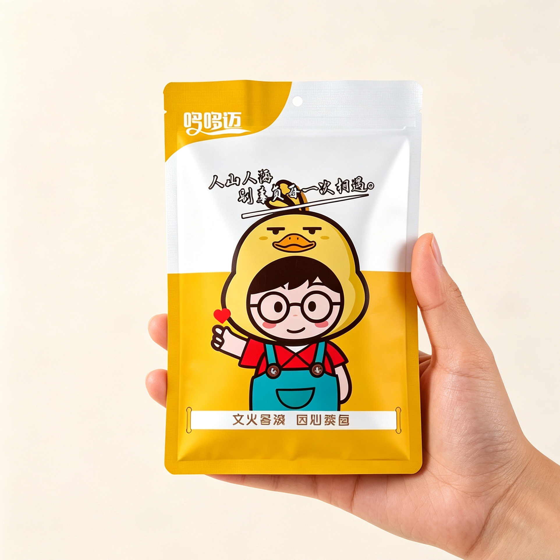 【500g/袋】香辣五香酱汁鸭肝零食小吃卤味休闲食品风味夜宵小包
