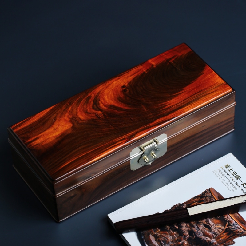 大红酸枝首饰盒知府整器独板