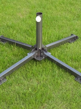 大号户外折叠伞坐伞架广告伞摆摊伞遮阳伞沙滩伞十字底座携带方便