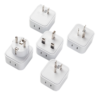 全球旅行插座转换器通用港版转换插头欧标德标2脚香港澳门韩国用