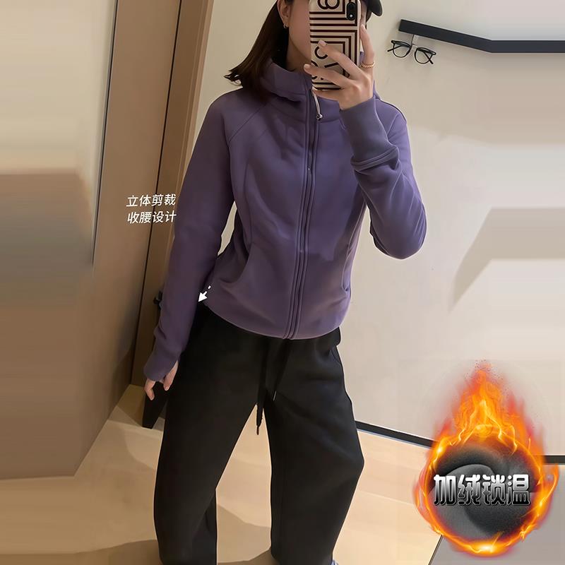 JOYIASS2025年加绒加厚韩系秋冬休闲百搭连帽开衫卫衣长袖运动宽