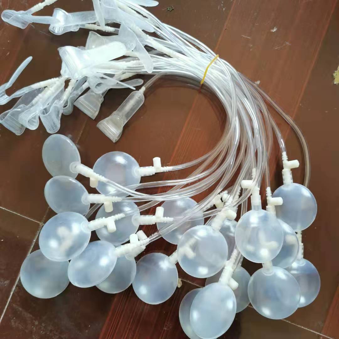 网红兔耳朵帽子扁气囊回气阀气囊毛绒/玩偶/公仔/布