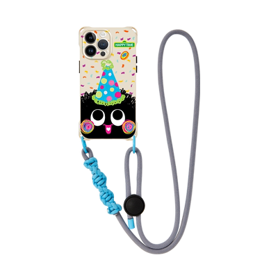 苹果15硅胶卡通ins挂绳原创