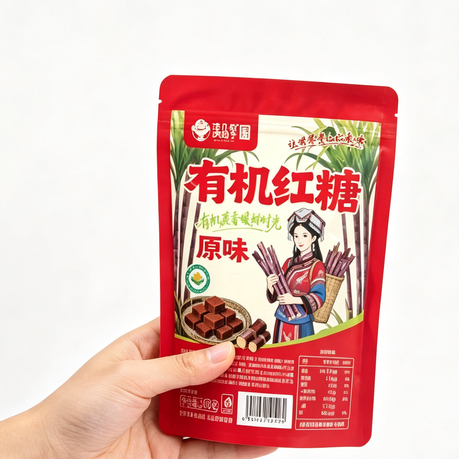 滇品客有机红糖块官方旗舰店手工古法熬制黑糖块送女生泡水冲饮品