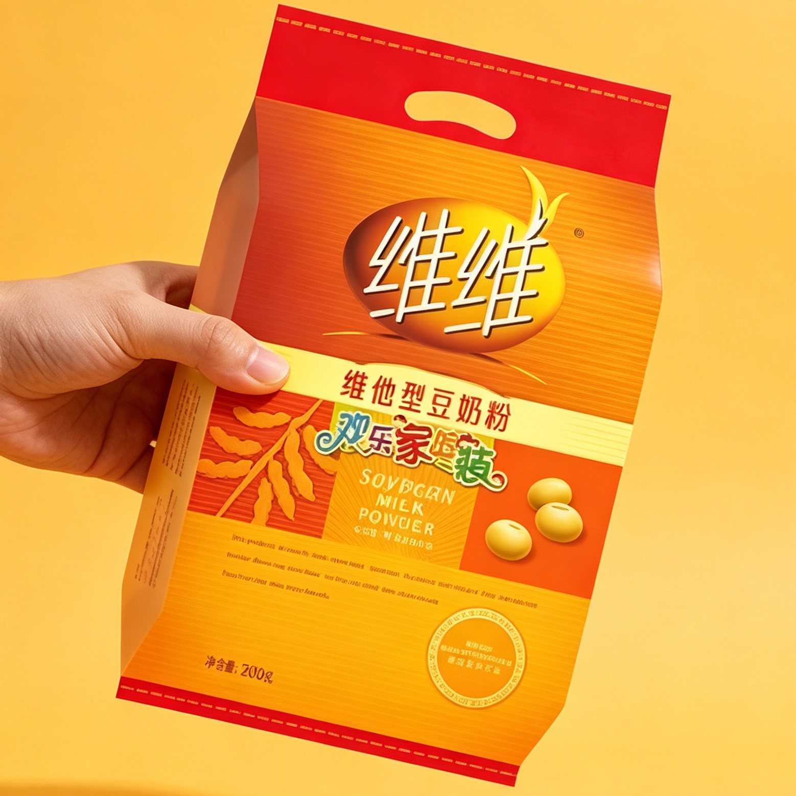 维维豆奶粉760克维他型豆奶原味营养早餐夜宵解饿网红休闲冲泡饮