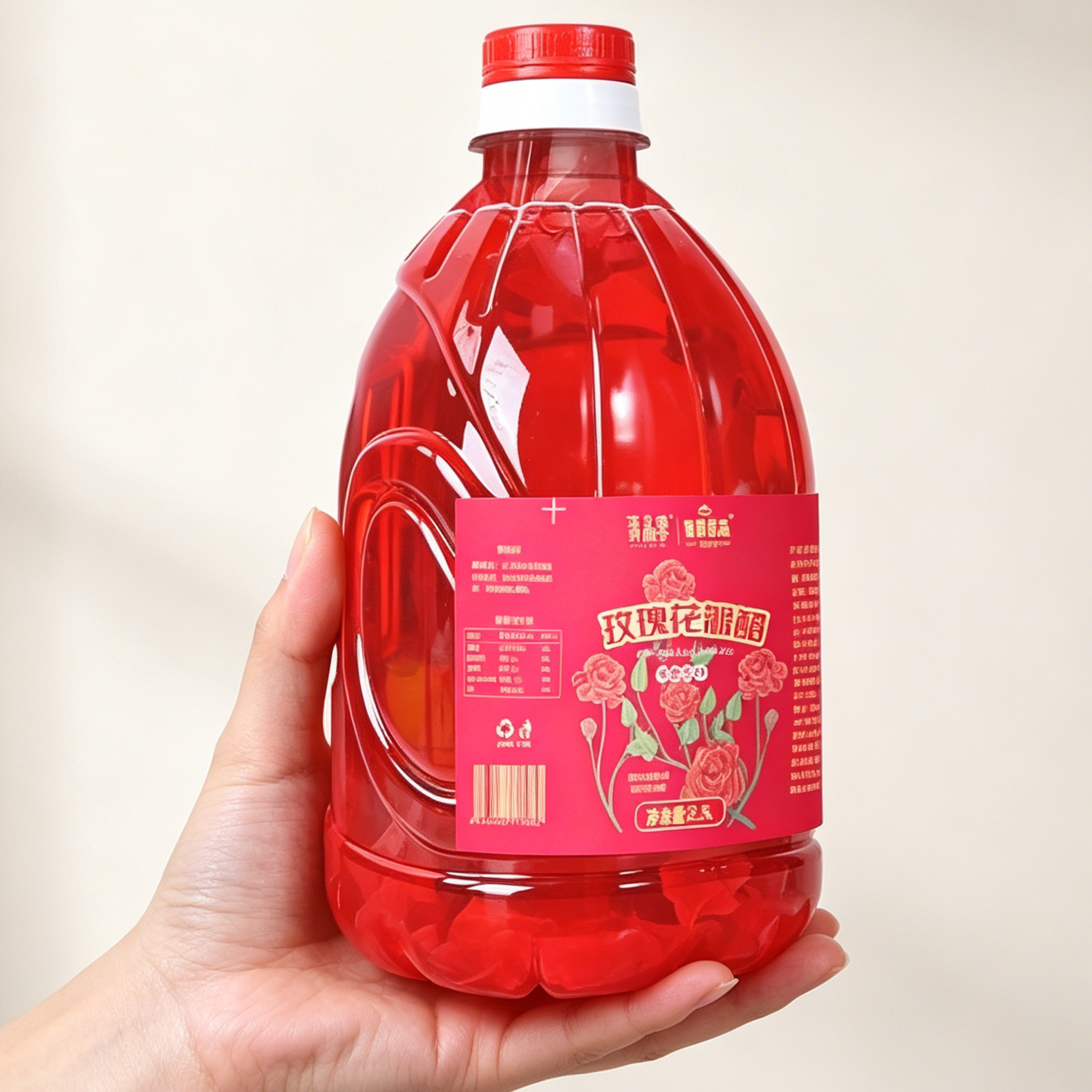 滇品客云南玫瑰花瓣醋食用鲜玫瑰花泡制似苹果醋饮品玫瑰花发酵醋