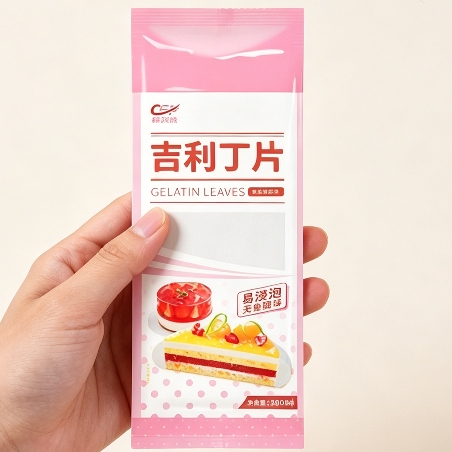 畅风坡吉利丁片家用烘焙自制奶酪棒慕斯婴儿果冻宝宝材料鱼胶粉