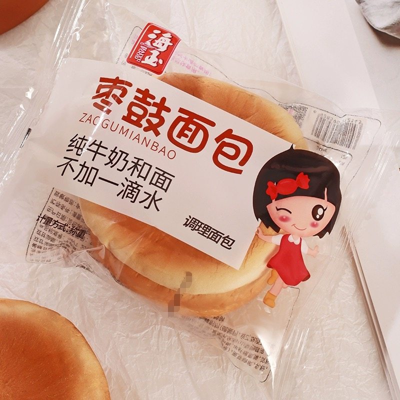 海玉 豆鼓面包 枣鼓面包 早餐面包代餐休闲零食办公室点心,零食/坚果/特产,夹心面包,淘宝优惠券,粉丝福利购,淘宝优惠卷