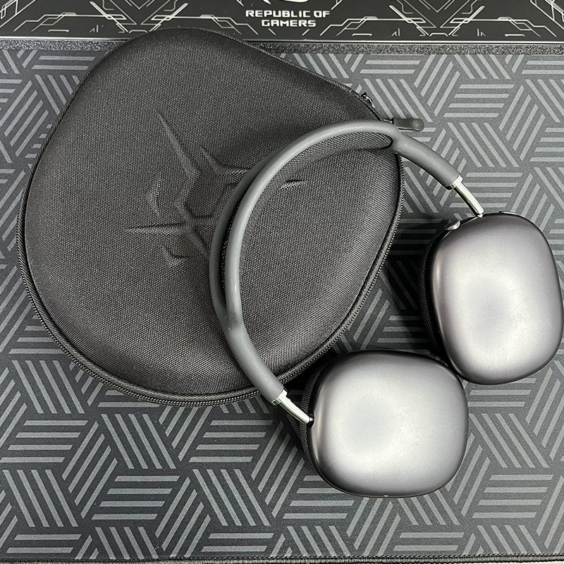 适用苹果Apple AirPods Max耳机收纳包头戴式airpodsmax2耳麦收纳盒华强北max耳机包防摔抗压保护套便携配件图片