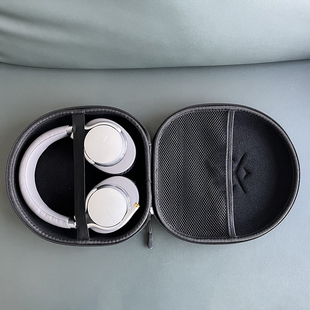 适用漫步者MT6耳机收纳包W820NB双金标耳机收纳盒头戴式耳机包硬壳保护套出行便携手提包收纳袋耳机包配件