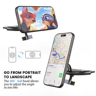 Magnetic金属强磁铁高磁性磁吸MagsafeCD口汽车车载手机支架新款